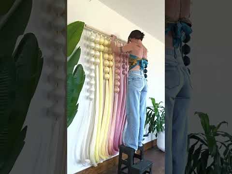 Loook at this gorgeous Modern Bubble Wall Hanging, lovingly named 