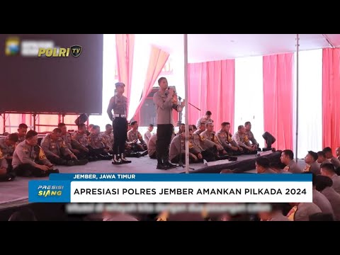 MASYARAKAT APRESIASI POLRES JEMBER AMANKAN PILKADA 2024