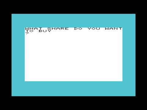 Stockmarket for the Commodore VIC-20 / Commodore VC-20