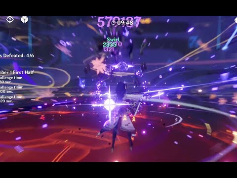 Raiden shogun the catch R5 abyss v.2.5 12-1-1 (15-16sec)