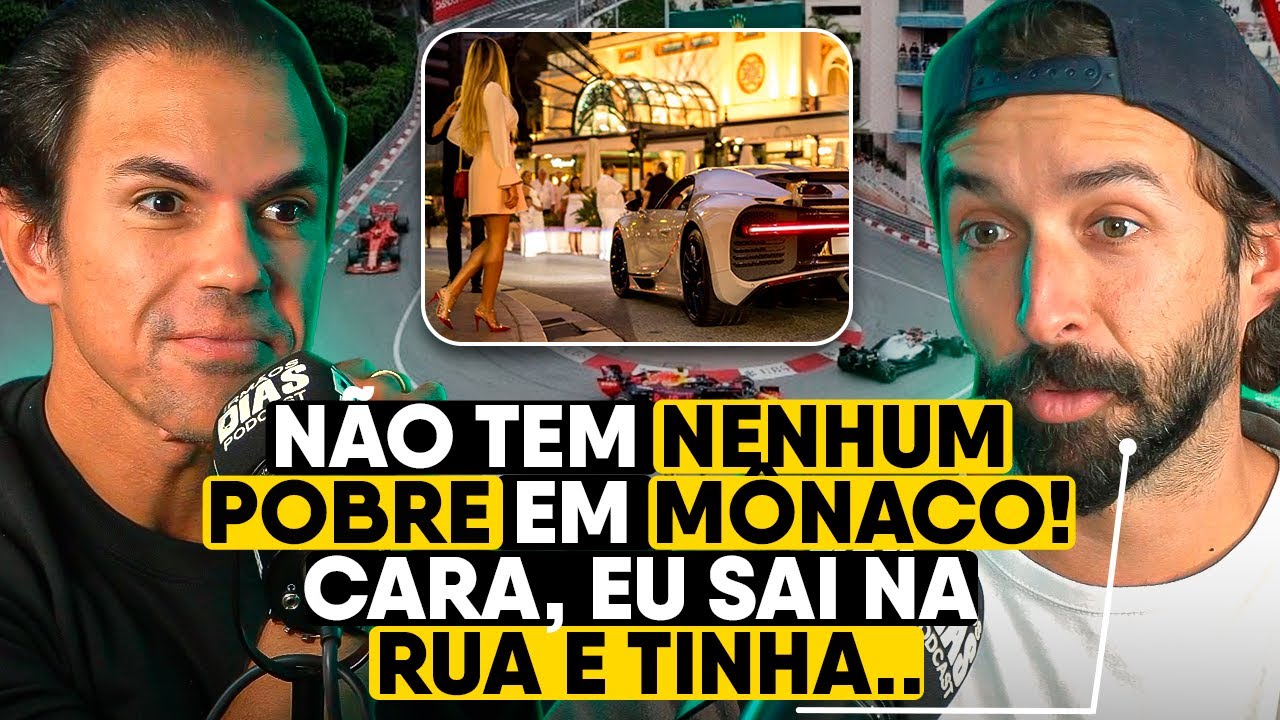 Experiência de um POBRE em MÔNACO (cidade dos bilionários) - PRIMO POBRE