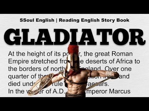 🇺🇸🇬🇧Learn English Through Story Level 3 🍀 | PRE-INTERMEDIATE B1 - Gladiator