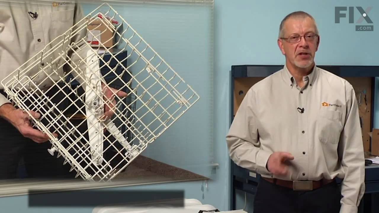 Replacing your Kenmore Dishwasher Dishwasher Upper Dishrack w/Middle Arm And Tube