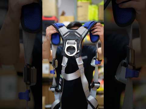 The 3M X100 harness has some great features! #3m #fallprotection #harness