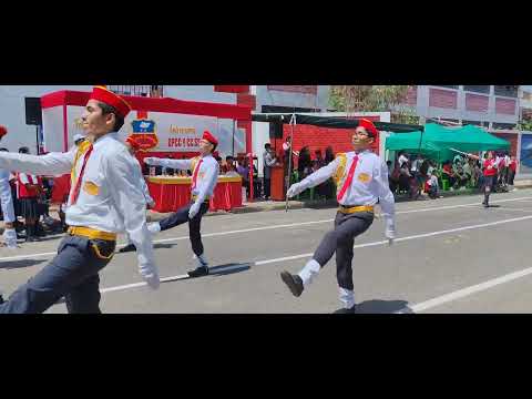 Gran Desfile de Nivel Secundaria 🥁 | LXXX Aniversario IE Emblemática Mariscal Luzuriaga de Casma 🇵🇪