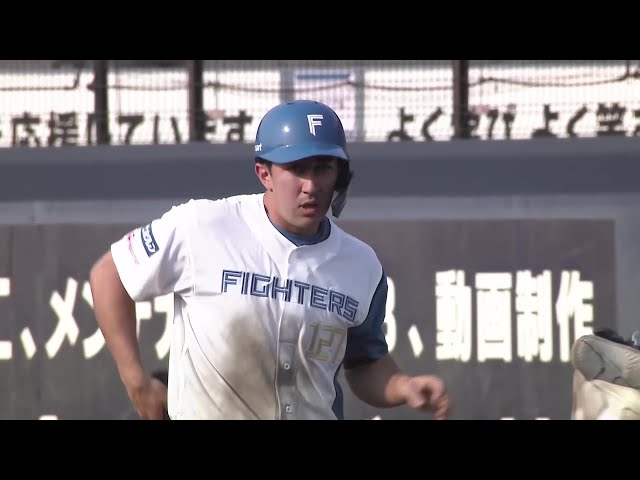 【ファーム】土壇場で追いつく!! ファイターズ・山口アタル センターへの同点タイムリー!! 2025年3月26日 北海道日本ハムファイターズ 対 東京ヤクルトスワローズ