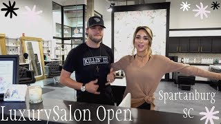 LUXURY MODERN AMERICAN HAIR SALON tour MODERN SALON