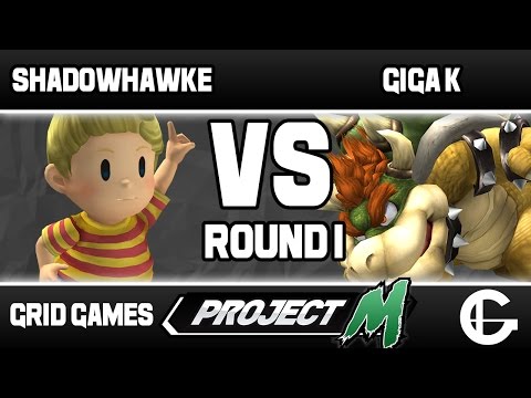 Shadowhawke (Lucas) VS Giga K (Bowser) | Grid Project M Weekly 59 | Round 1
