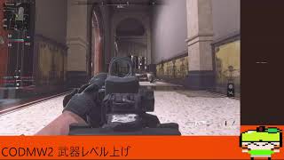 朝活？？CODMW2　武器レベル上げ