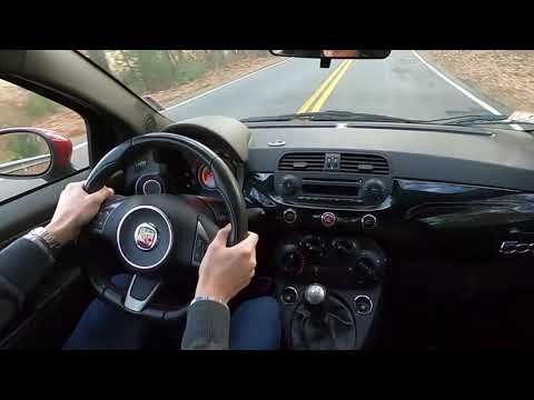 2012 Fiat 500 Abarth - Walk-around, POV drive, & exhaust sound.