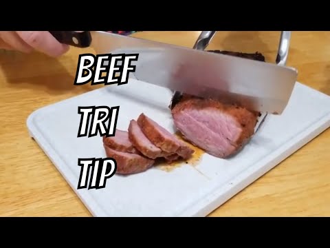 How to make grilled smoked beef Tri Tip - Keto Diet...