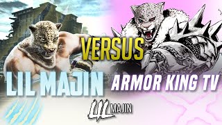 Lil Majin vs ArmorKingTV! Sick Infinite Azure Stage Mod!