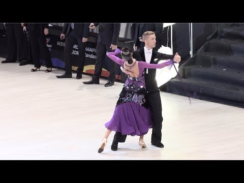 Justas Gedgaudas - Aine Rutkauskaite LTU, Tango | WDSF World Championship Junior II Standard