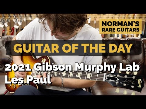 Guitar of the Day: 2021 Gibson Murphy Lab Les Paul R9 | Norman's Rare Guitars