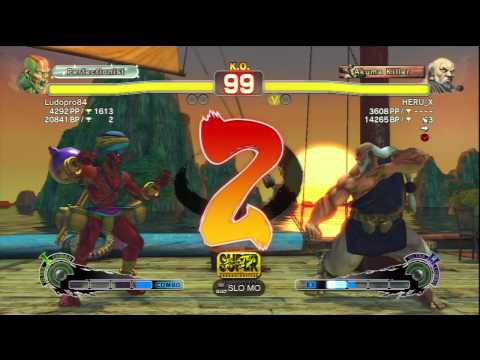 Ludopro84 [Dhalsim] Vs HERU_X [Gouken] SSF4 AE Online Ranked Matches   PSN