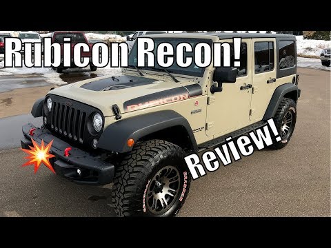 2017 Jeep Wrangler Rubicon Recon Edition: Review!
