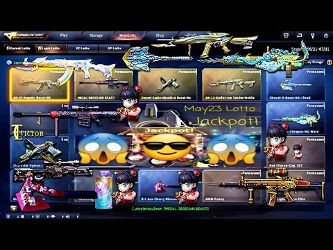 Part 7🔥 My Final AK-47 Angelic Beast Lapis! Spinning and Winning! | May23 Jackpot🔥 | CrossFire PH🖤