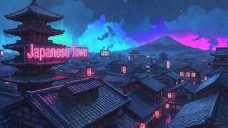 1980s & 90s Vibes 🎐 Lofi Hip Hop Beats & Nostalgic Japanese Town Ambience 🪭 Retro Lofi Rain Playlist