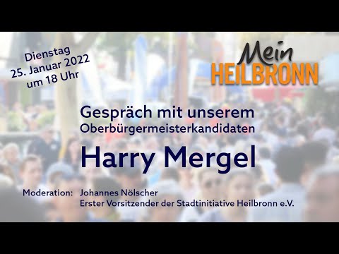 Gespräch mit unserem Oberbürgermeisterkandidat Harry Mergel
