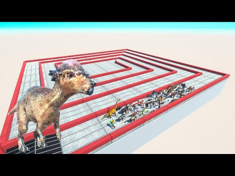Escape From Pachycephalosaurus - Last Survivor - Animal Revolt Battle Simulator