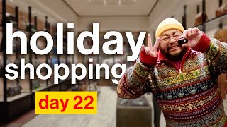 last minute christmas shopping 🎁 vlogmas day 22