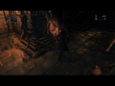 Bloodborne playthrough pt78 - He uses the lightning AOE far too much
