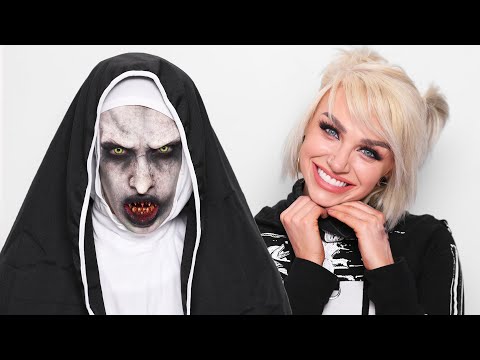 The Nun Halloween Transformation ft. Glam&Gore Video