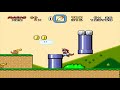 Super Mario World Donut Plains 01 Mario With Cape Stage Going To The Secret Passage