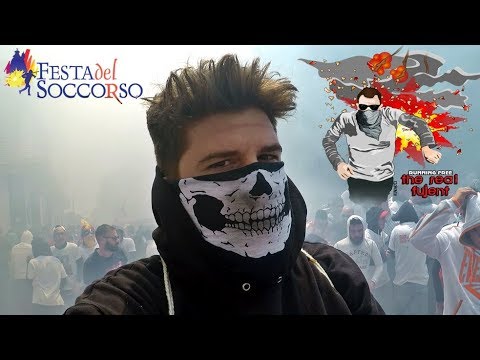 WAHNSINN oder TRADITION 😵 ?! San Severo Festa del  Soccorso | PyroExtrem