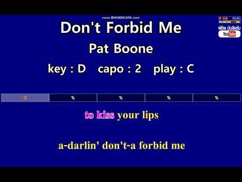 Don't Forbid Me - Pat Boone
