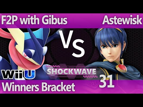 SW 31 Wii U - F2P with Gibus (Greninja, Charizard, Mew Two) vs Astewisk (Marth) - Winners Bracket