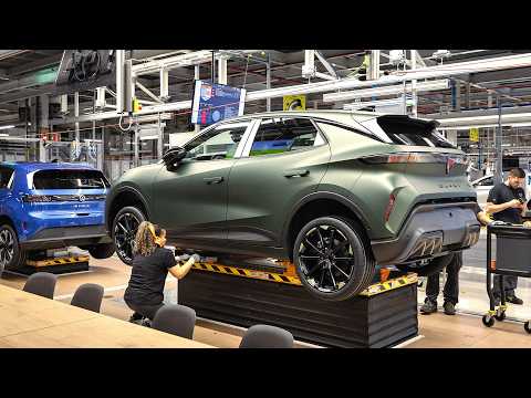New 2026 Cupra Raval and VW ID Polo - PRODUCTION line in Spain