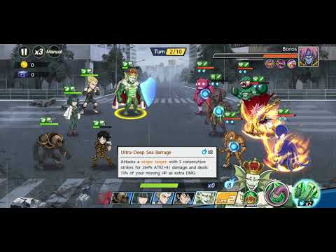 One Punch Man the Strongest Deep Sea King Ultra Ultimate Animatiom