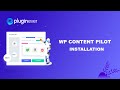WP Content Pro Installation