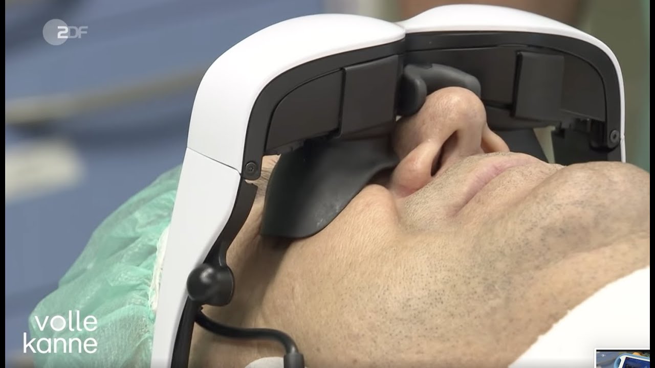 Die HappyMed Videobrille im ZDF bei Volle Kanne