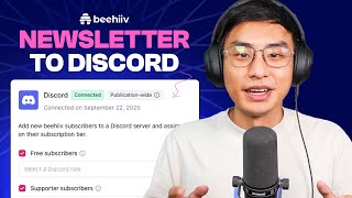 How to connect your Newsletter to your Discord Server (beehiiv Tutorial)