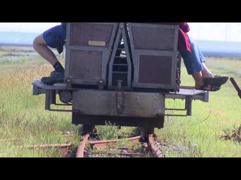 Hallig Nordstrandischmoor, Lorenbahn