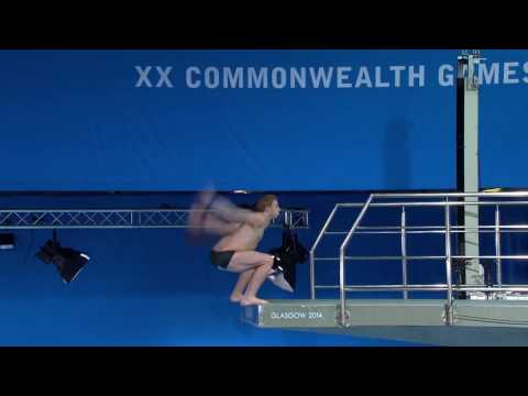 Domonic Bedggood at the Gold Coast Aquatic Centre