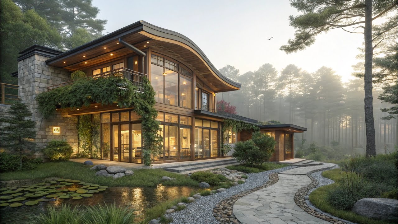 Zen Inspired Tiny Home: A Biophilic Retreat in Harmony with Nature