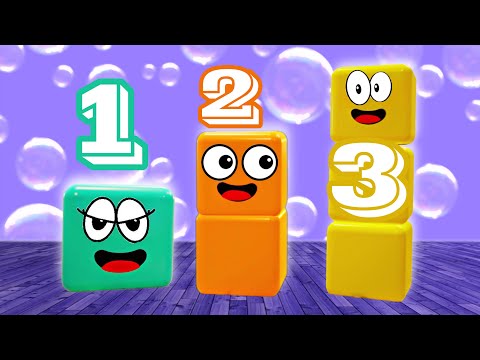 Küplerle Sayıları ve Renkleri Öğrenelim | Sayıları Öğreten Video