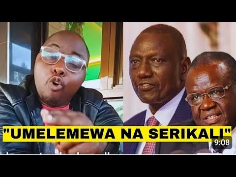 RUTO KAMA HAUWEZI SHUGULIKIA WALIMU SISI KAMA WAKENYA TUTAKUSHUGULIKIA! FEARLESS MAN TELLS RUTO LIVE