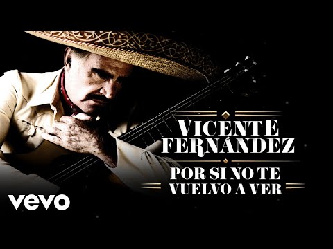 Por Si No Te Vuelvo a Ver - Vicente Fernández