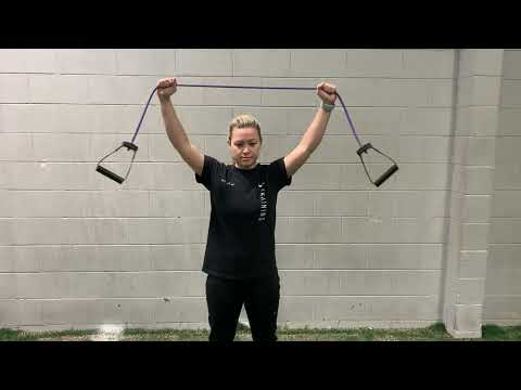 Band Pull Apart (In Front of and Behind the Body)
