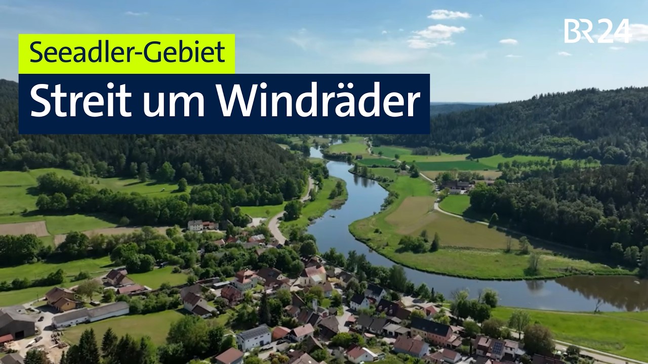 Streit um Windräder im Regental - Landesbund für Vogelschutz klagt | Abendschau | BR24