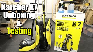 Karcher K7 Full Control Plus Unboxing & Testing