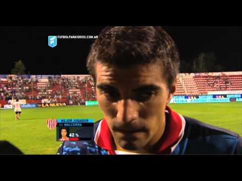 Malcorra: "Hicimos un gran partido". Unión 1 - Vélez 0. Fecha 7. Primera División 2015. FPT.