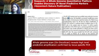 Padma Sundar - OncoScan Assay for copy number from FFPE  Publications & cases on actionable CNV dete