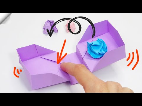 Moving paper toys Mini toy basketball