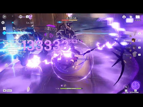 Beidou 133k Crit Damage on Full Counter