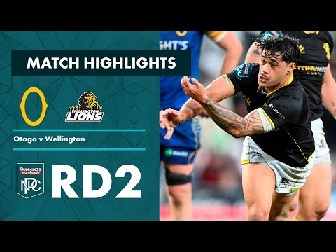 RD 2 HIGHLIGHTS: Otago v Wellington (Bunnings NPC 2023)